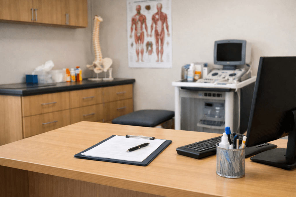 Apartado de Consulta de servicios de Neumología y Psicología de RL Center Neumología y Psicología en Córdoba.